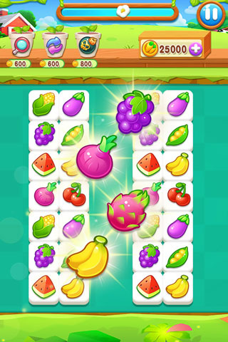趣味果蔬连连看截图1