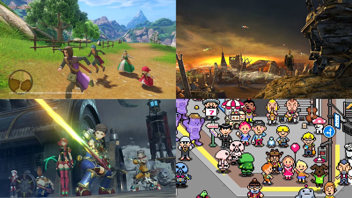 让你哭得最惨的RPG投票大赏 SE游戏疯狂上榜