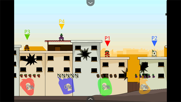 疯狂小人乱斗截图2