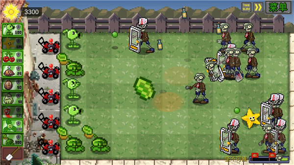 植物大战僵尸像素版一坨马