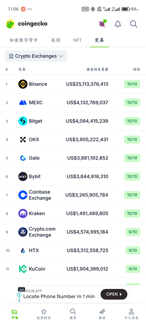 CoinGecko中文版截图1