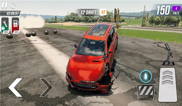 真实汽车碰撞驾驶游戏3D