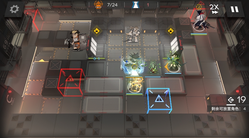 明日方舟弧光作战轮换图1联邦监狱挂机打法