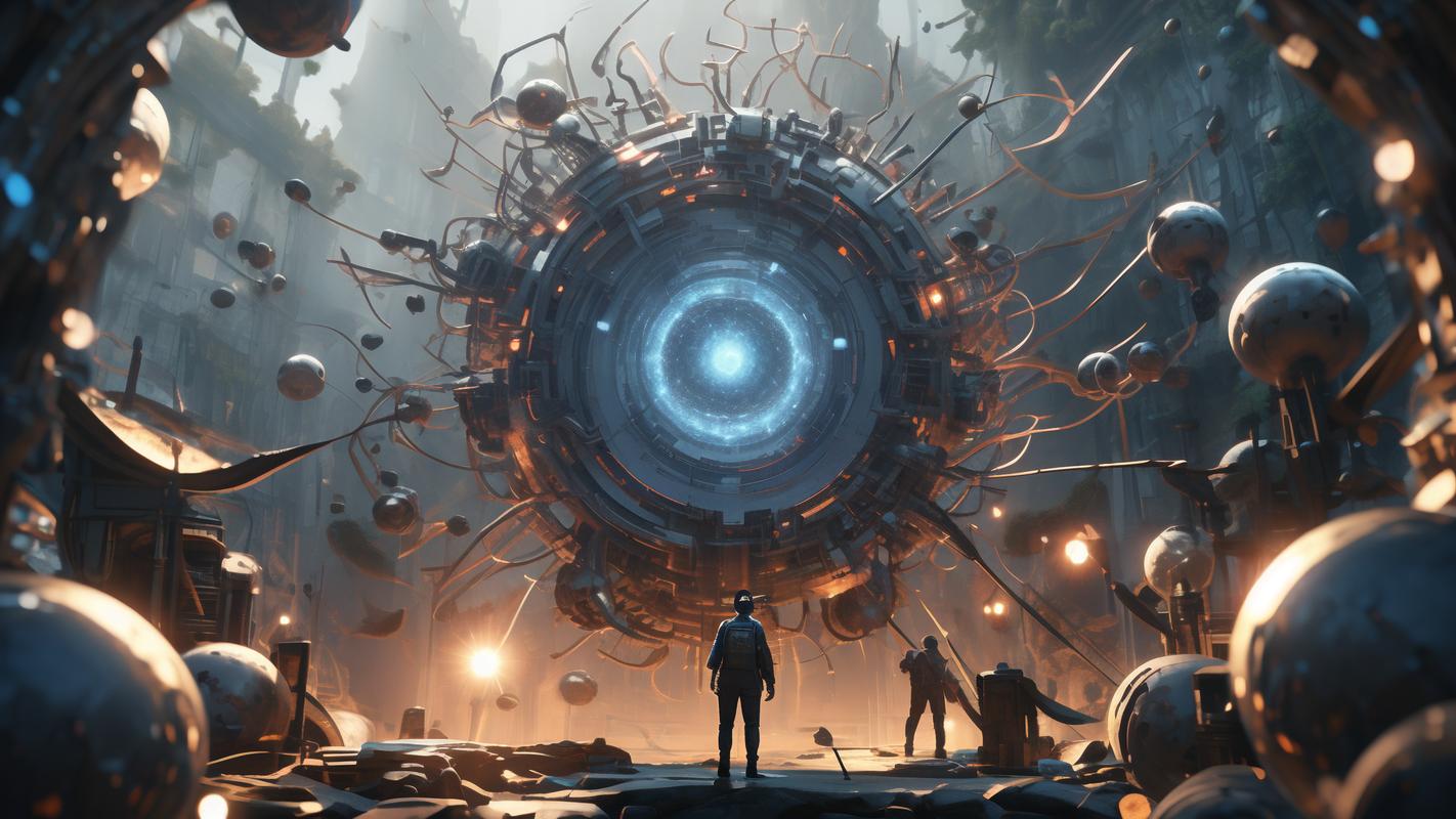 未来科技感十足的游戏‌