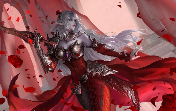 新天堂2全新职业血蔷薇 女暗精限定