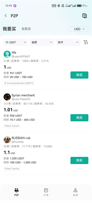 CoinEx交易平台截图1