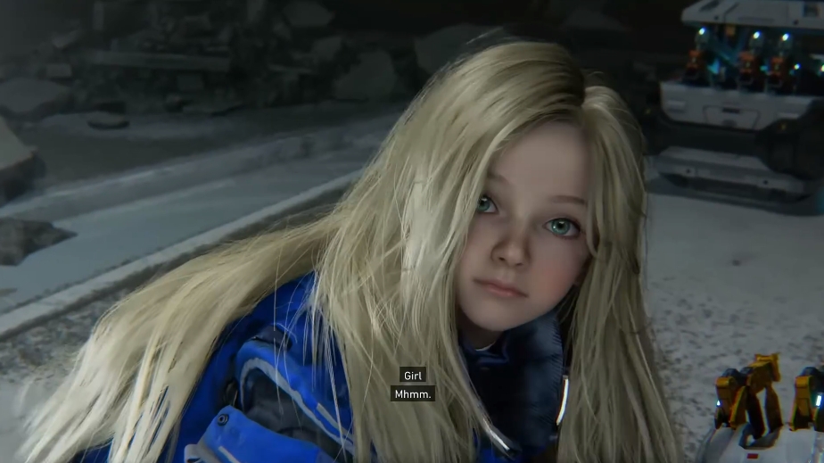 《虚实万象》实机演示 更好的长发质感