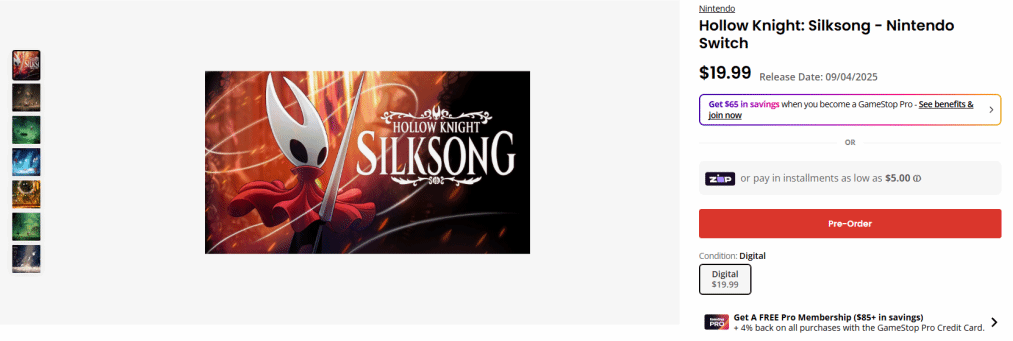 《丝之歌》售价确认 PC版各区价格