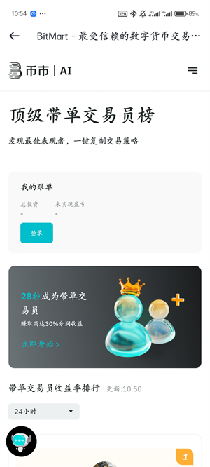 BitMart交易所app截图2