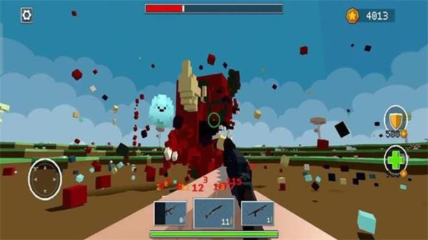 凹凸曼打小怪兽