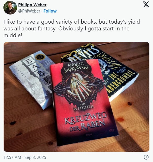 《巫师4》将融入小说《乌鸦的十字路口》内容