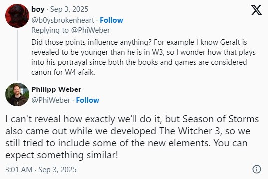 《巫师4》将融入小说《乌鸦的十字路口》内容