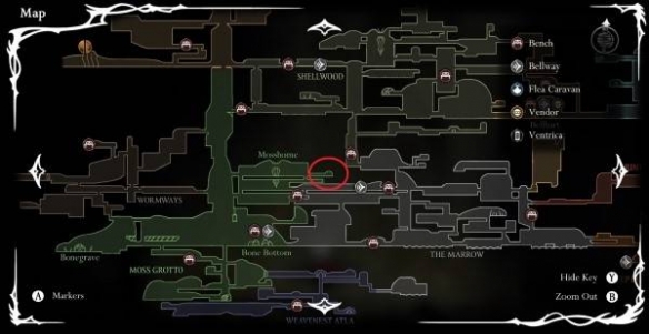 空洞骑士丝之歌纺络的稀有美食在哪里