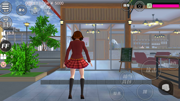 樱花校园模拟器英文版(SAKURA SCHOOLSIMULATOR)