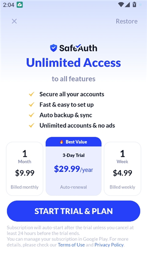 AuthenticatorSafeAuth