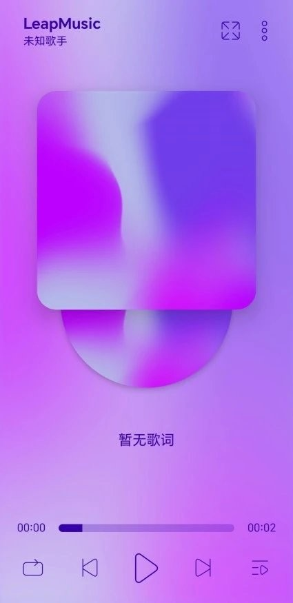 leapmusic音乐播放器