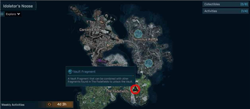 无主之地4隐没旷野秘藏碎片位置一览