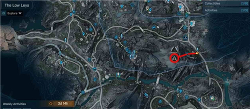 无主之地4终点山脉原始秘藏在哪里