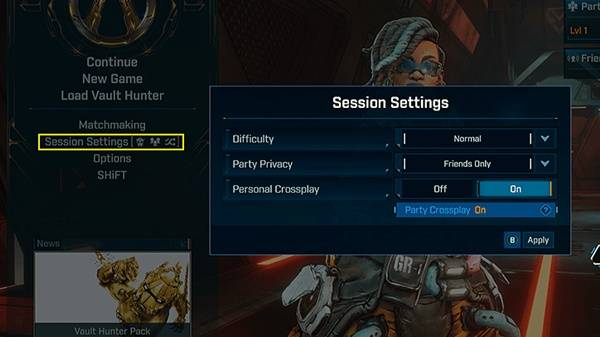 无主之地4怎么跨平台联机