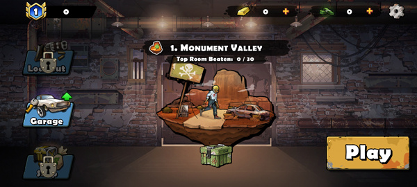 战车撞僵尸地牢截图1