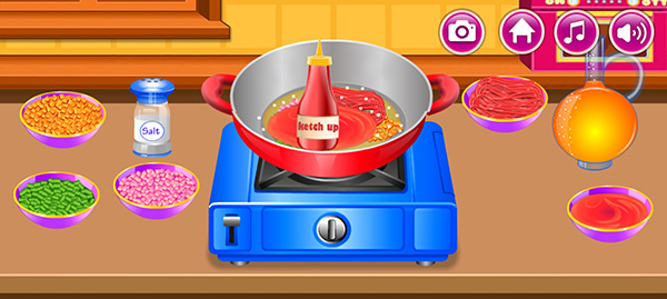 在厨房做饭截图4