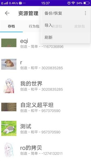 我的世界基岩版模组助手截图3