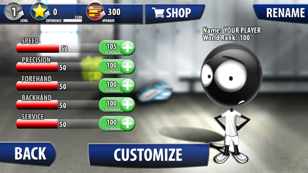 火柴人打网球手机版