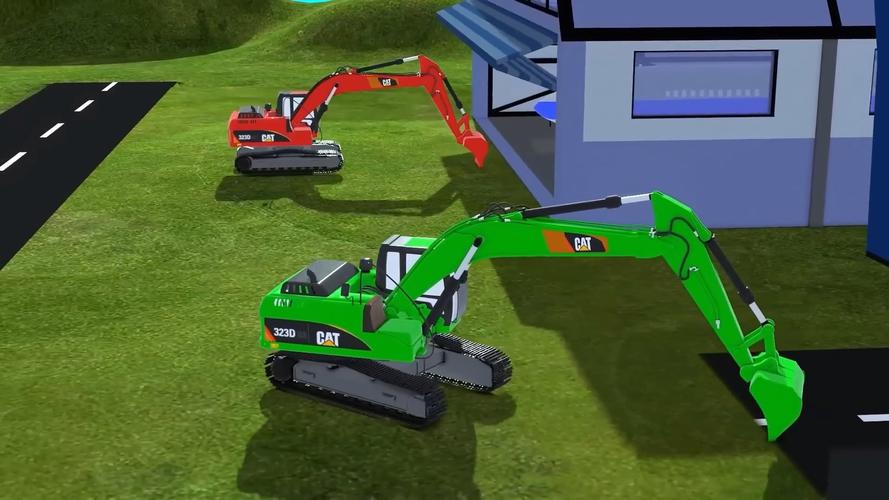 挖掘机建造游戏