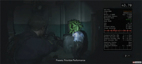 手机上也能玩3A了 iPhone17 ProMax《生化4RE》稳定30帧