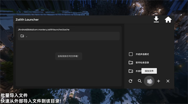 zl启动器我的世界