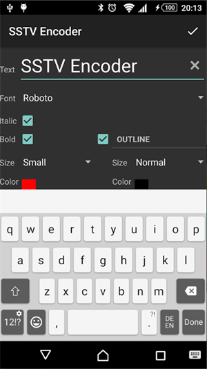 SSTV编码器截图2