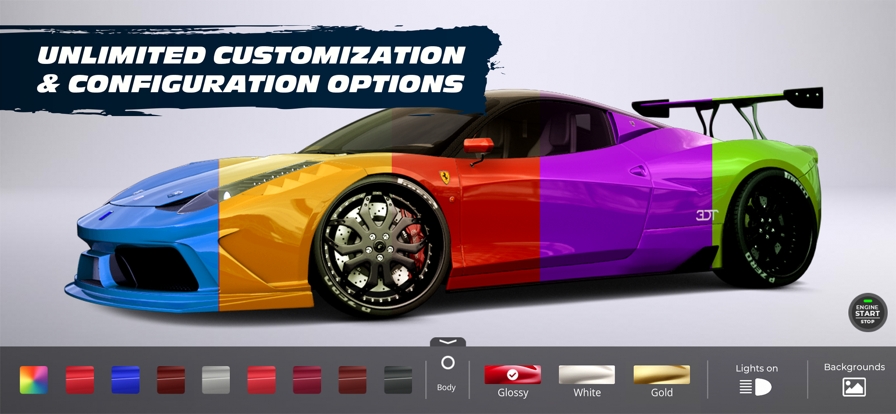 3D汽车配置截图3