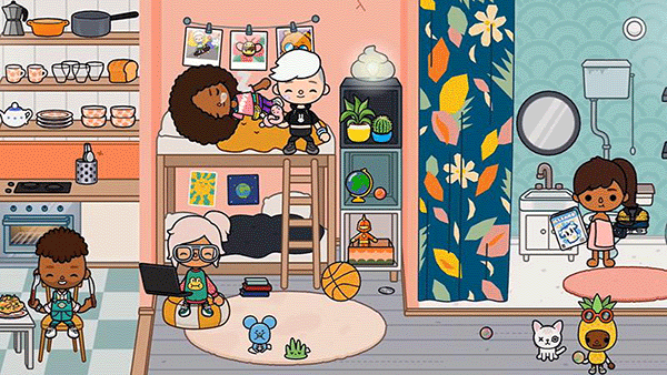 托卡城镇我的学校截图2