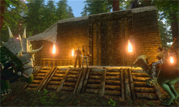 方舟生存进化嘟嘟霸王龙手游截图4