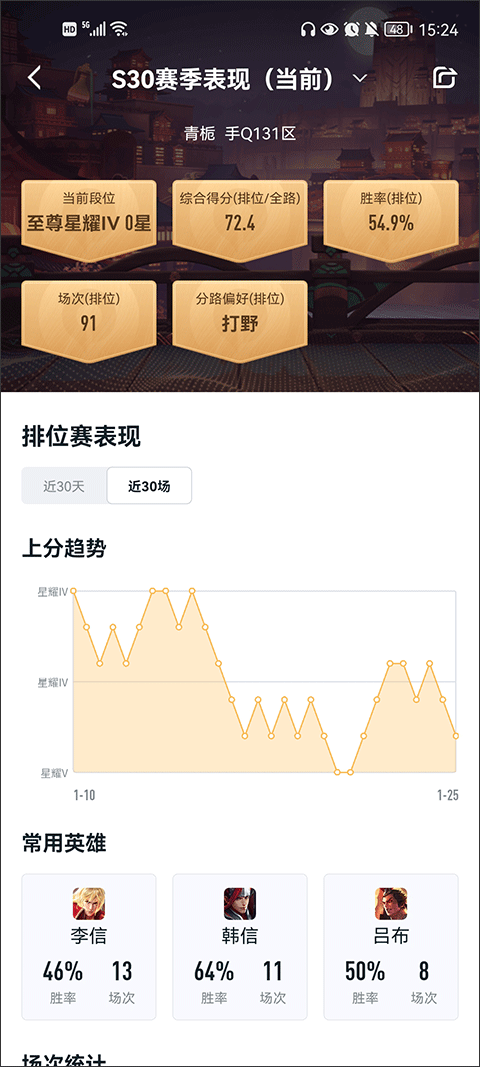 王者荣耀隐藏战绩查询助手