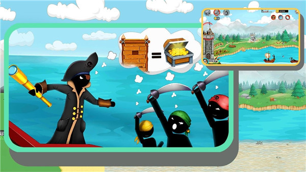 火柴人海上战争截图2