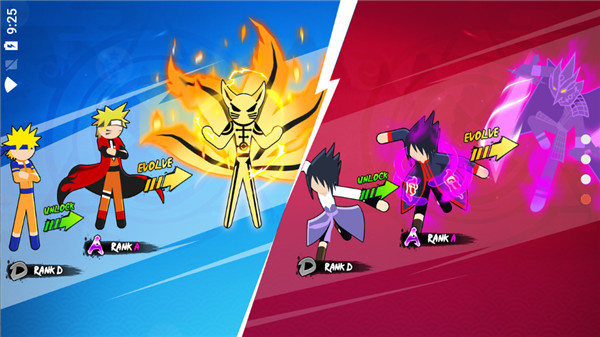 火柴人忍者大战截图1