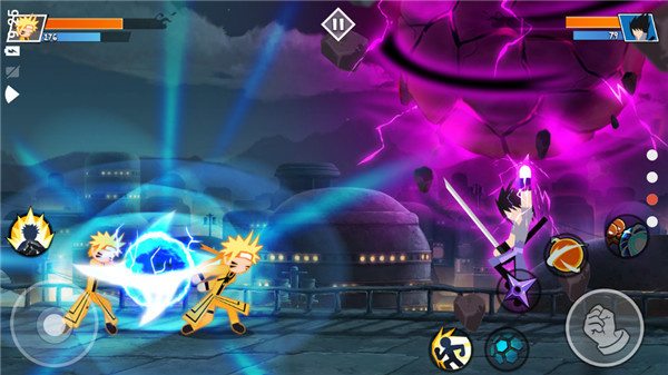 火柴人忍者大战截图2