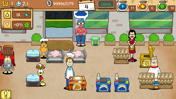 加菲猫餐厅截图4