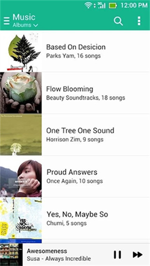华硕音乐播放器截图1