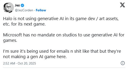 26年将推出两款光环游戏 其中之一含在线模式