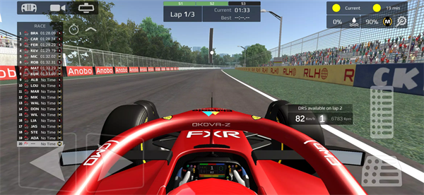 真实方程式赛车模拟截图2
