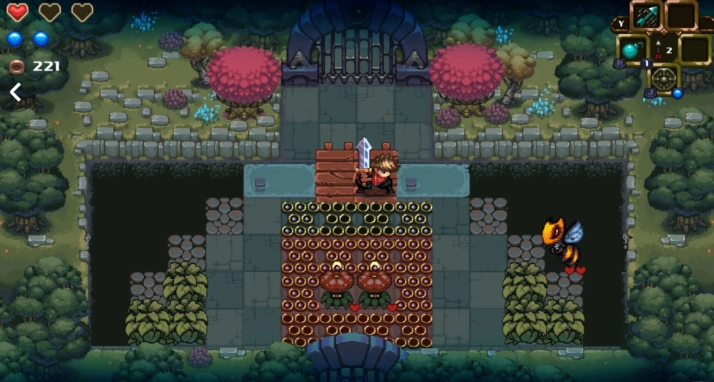 像素风地牢探险游戏