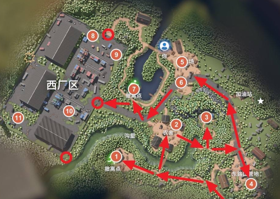 逃离鸭科夫仓库区掉落物一览