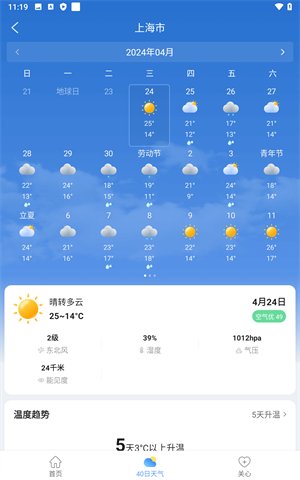 彩虹天气预报截图1