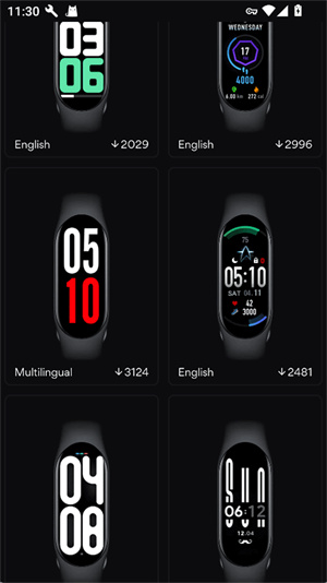 小米手环5表盘自定义工具截图3