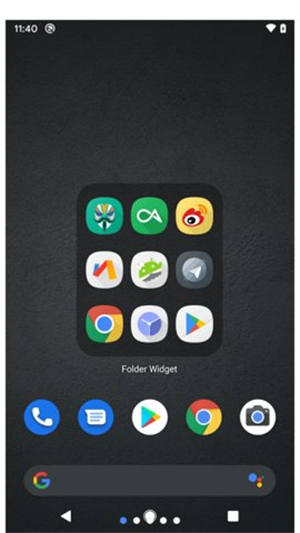 Folder Widget截图1