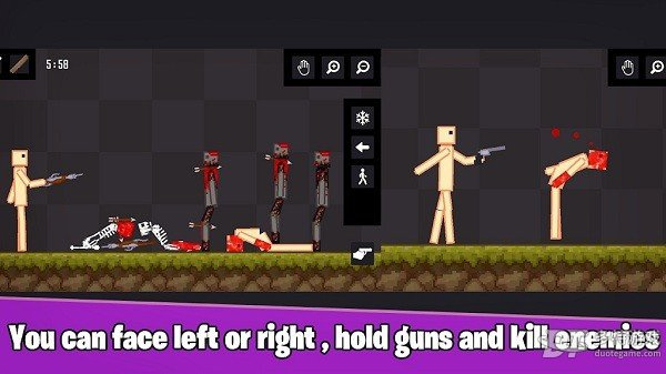 火柴人僵尸游乐场