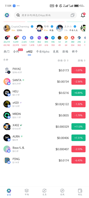 ave.ai交易所截图1