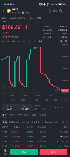 ave.ai交易所截图3